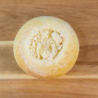 Cream Cheese Crumble Kolache · sweet cream cheese, butter crumble