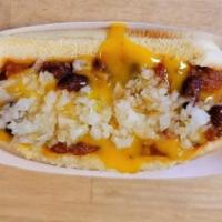 Coney Dog Special · Chili, cheese, and onion.