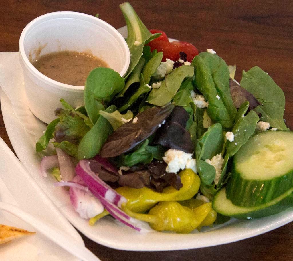 Soup and Salad Combo · 12 oz Soup and a Small A Caesar Salad or a Small Just a Salad (without protein)