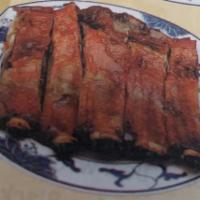 6. BBQ Spare Ribs · BBQ Ribs: Ribs that have been broiled, roasted, or grilled. 