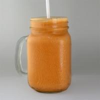 Batido de Papaya - Lechosa - Fruta Bomba · Papaya Fruit shake.