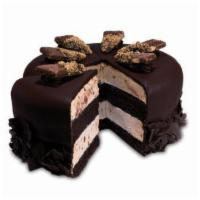 Coffeehouse Crunch · Layers of moist devil's food cake and coffee ice cream with heath® bar wrapped in rich fudge...
