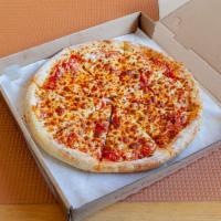 X-Large Classic Cheese Pizza · Micro beer batter crust with choice of sauce. 