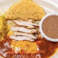 Texas Combo · One Cheese Enchilada, One Ground Beef Crispy Taco And Your Choice Of Beef Or Chicken Fajitas...