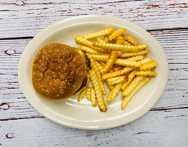 Kid's Hamburger · Served With French Fries