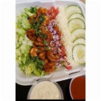 Cajun Shrimp Salad · Shellfish salad.