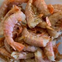1 lb. Royal Reds Shrimp  boiled with Cajun spice · Headless Royal Red Shrimp boiled with Cajun spice