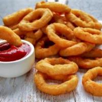 10 Piece Onion Rings · Lightly battered, served with marinara sauce