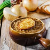 French Onion Soup au Gratin · 