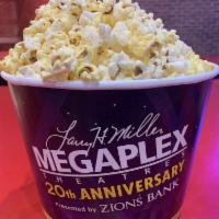 Large Popcorn · Nothing beats a tub of Megaplex popcorn.