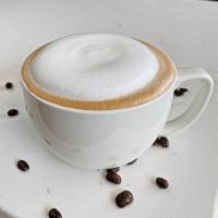 Cappuccino · Espresso-base coffee drink with steamed foam milk