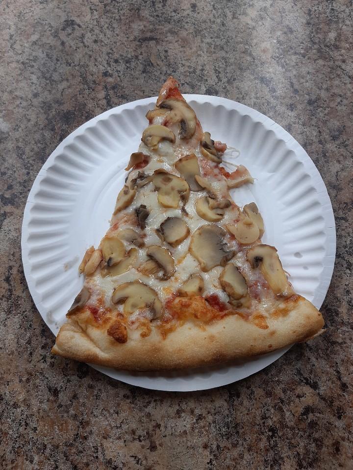  Mushroom Pizza by the Slice · 