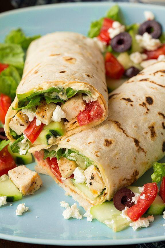 Grill Chicken Wrap · Any flavor.