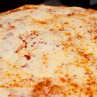 Large Plain Pizza · Mozzarella and marinara sauce.