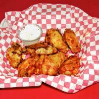 Hot Wings · Served with ranch or bleu cheese dipping sauce.