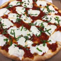 1. Margherita Pizza · Marinara sauce, mozzarella and basil.