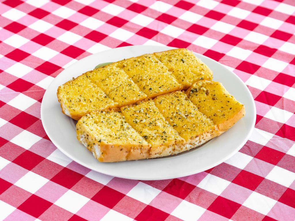 Garlic Bread ·  Add dipping sauce for an extra charge.