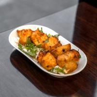 Chicken Tikka Five Pieces BONELESS · Boneless chicken breast marinated with tikka masala, lime juices and mild spices. Comes with...