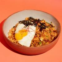 Kimchi Fried Rice · Buttered Rice, Kimchi, Egg