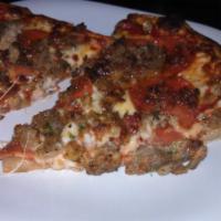 Meatball Pizza Slice · 