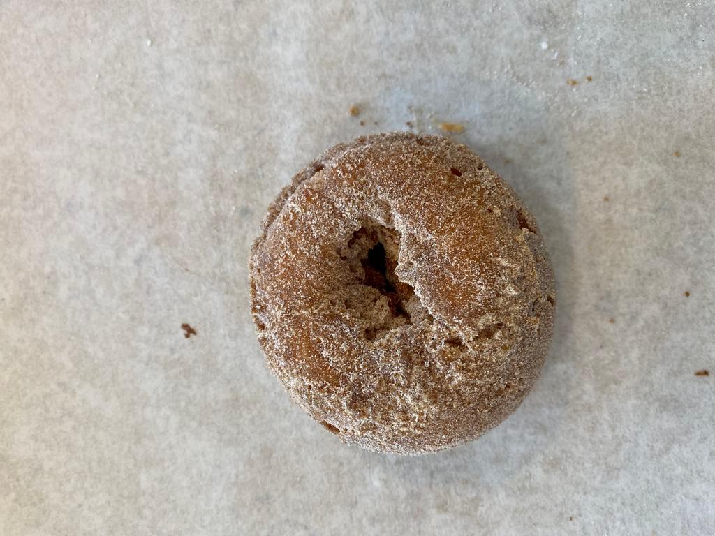 Cinnamon Donut · Cake donut coated with cinnamon sugar