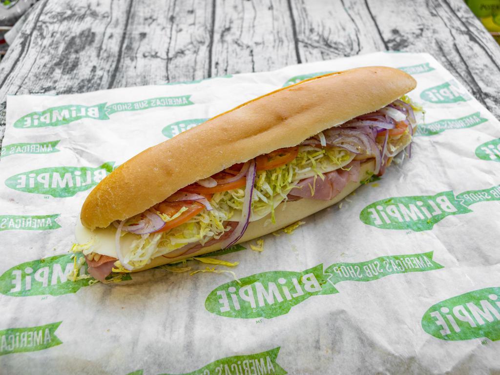 Blimpies Best Sandwich · Ham, salami, turkey, provolone, lettuce, tomato, oil vinegar and oregano.