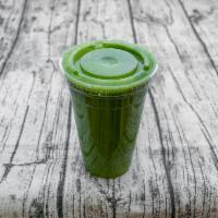  Green Mountain Smoothie · Spinach, kale, banana, apple juice, mango and honey. Add green apple for an additional charge.