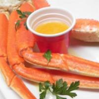 1 Snow Crab (steamed) · 1 steamed claw