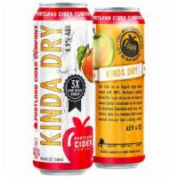 19.2 oz. Portland Cider Company Kinda Dry · 6.9 % abv. Must be 21 to purchase. 