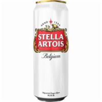 25 oz Stella Artois · 5 % abv. Must be 21 to purchase. 