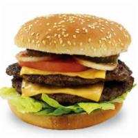 2. Double cheeseburger · 