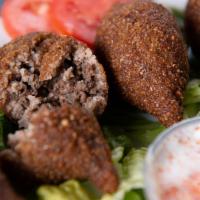 Falafel Plate · Deep fried balls consisting of mashed garbanzo beans, onions, parsley, and our special spices.
