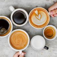 Hot coffee  · Black coffee , coffee with milk 
