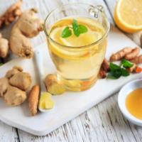 Hot tea  · Lipton
Green tea 
Honey ginger
Lemon ginger
Rassbery 
Red zinger 
Lemon zinger
English break...