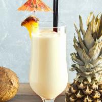 SP5. Pina Co-Lovers · Pina colada, coconut, and pineapple.
