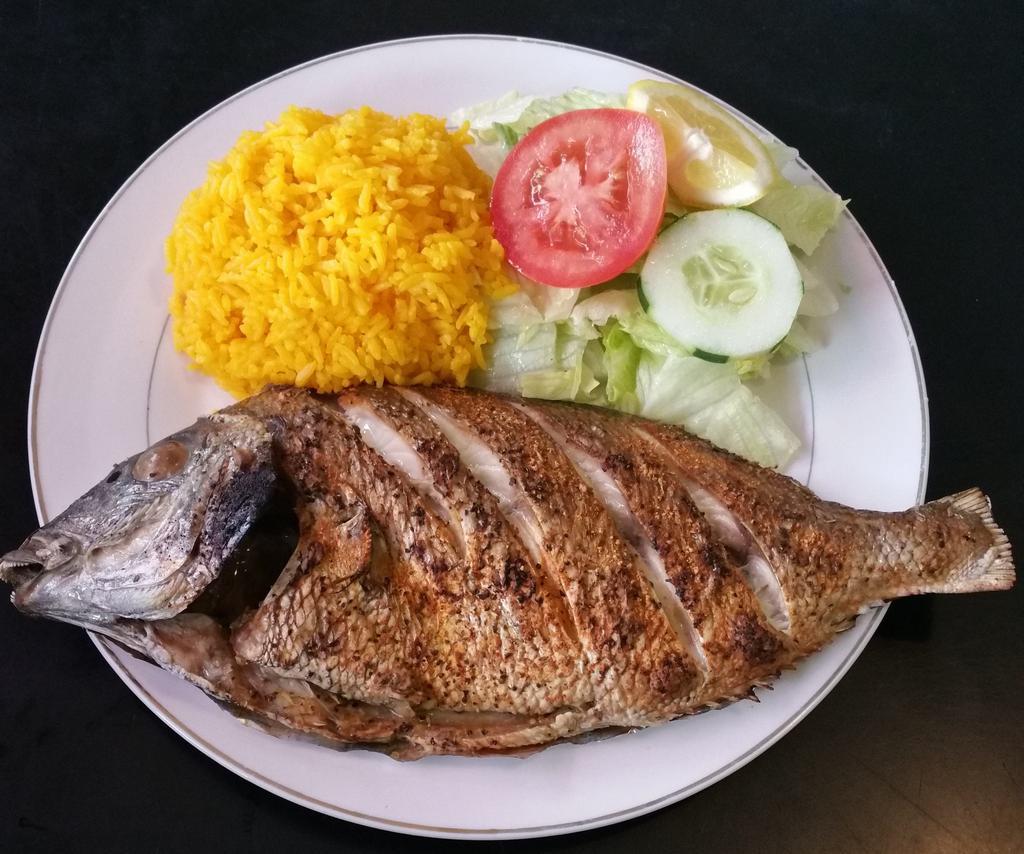 Porgy · Whole fish. Choice of fried or broiled & served with choice of side.