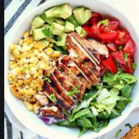 Make your own chicken salad · Any type of chicken any 3 toppings,,
