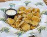 Fried Pickles  · Hand-breaded dill pickle chips, served with our ranch dipping sauce. 