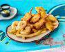 Seafood Combo  · A sampling of our LandShark fish and chips, coconut shrimp and fried shrimp served with fren...