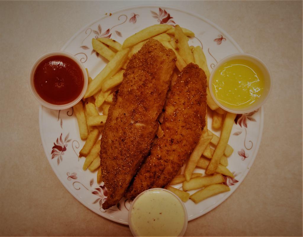 4. Tilapia and Chips  · 