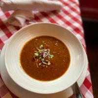 Seafood Creole Soup · Shrimp, Crab, Long Grain Rice, Tomato