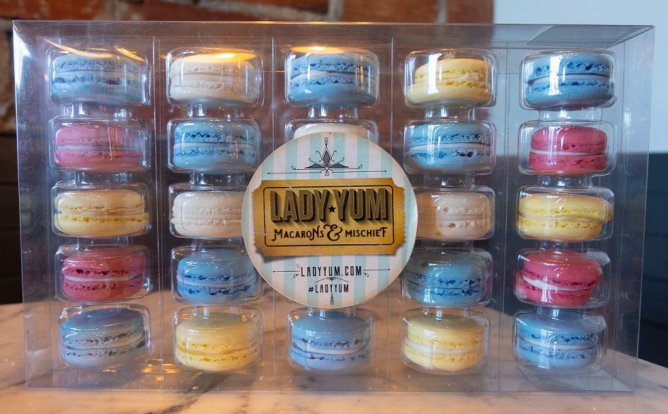 25 Piece Box - Lady Yum Assortment · A 25 piece assortment of our classic flavors plus our seasonal favorites and double of our best sellers!
Please note if you would like a gluten free assortment and we will not include macarons that contain gluten.