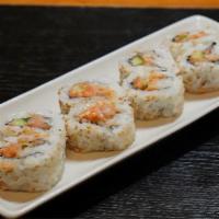 Spicy Salmon Roll 8pcs · Spicy Salmon, Cucumber, Sesame seeds.