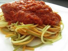 Spaghetti with Marinara Sauce · Served with garlic bread.