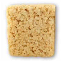 Rice Krispie Treat · Crisp rice cereal and marshmallow treat