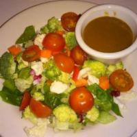 Chopped Vegetable Salad · Balsamic vinaigrette.