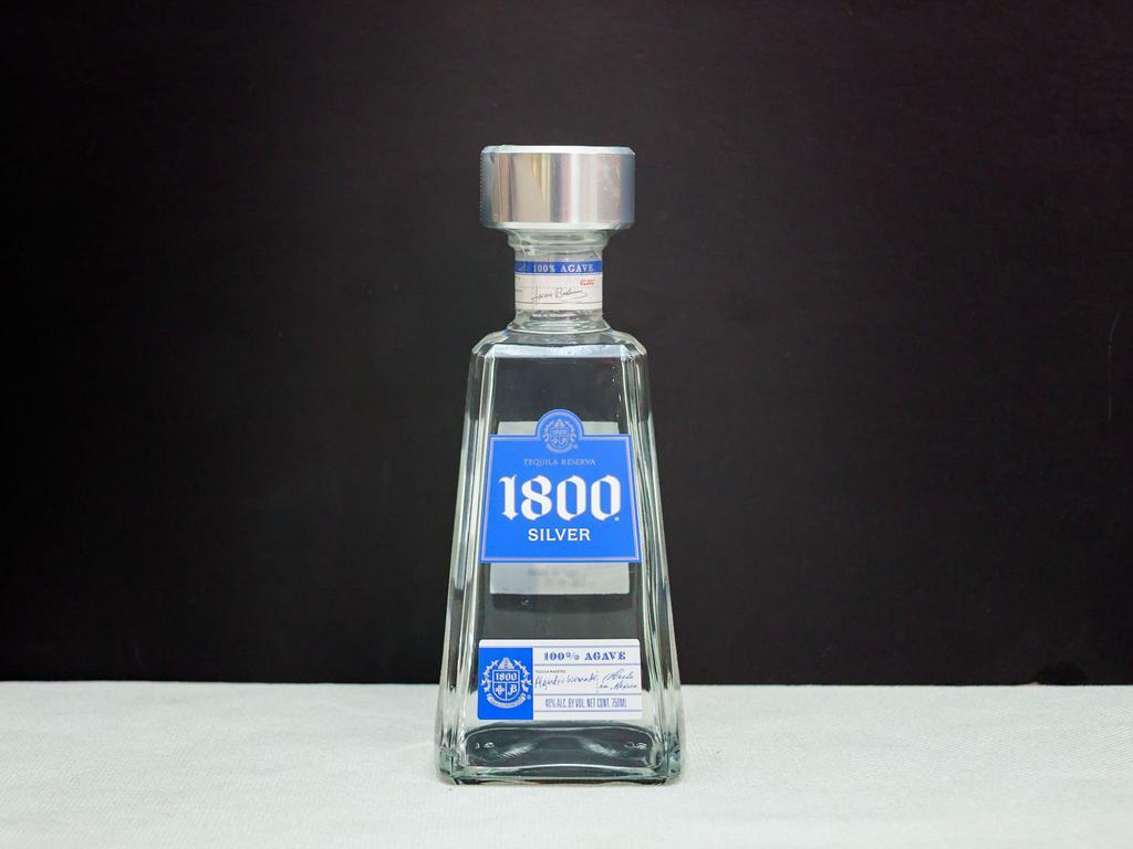 1800 silver · Must be 21 to purchase. Tequila.
