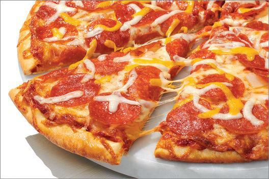 Pepperoni Pizza · Comes with premium pepperoni.