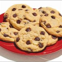 Chocolate Chip Cookie Dough ·  Fresh-made in house with semi-sweet chocolate chips.