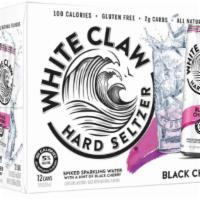 12 Pack of White Claw Black Cherry · Must be 21 to purchase.
